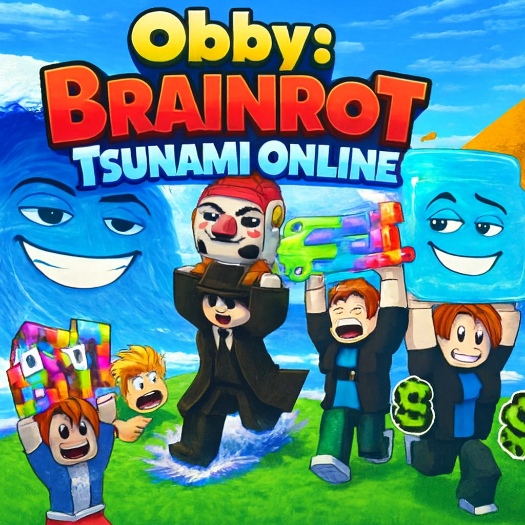 How to play Obby: Brainrot Tsunami Online